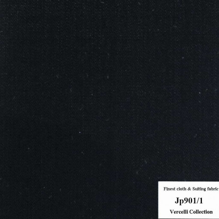 [Call] Jp901/1 Vercelli CXM - Vải Suit 95% Wool - Đen Trơn